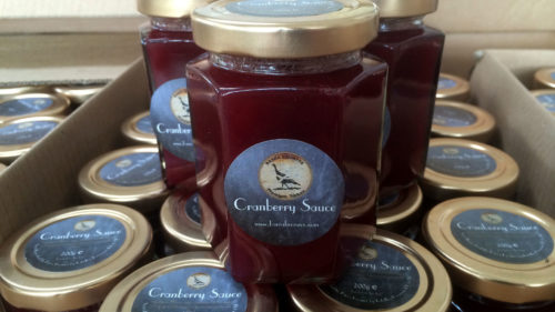 Barra Bronzes Cranberry Sauce