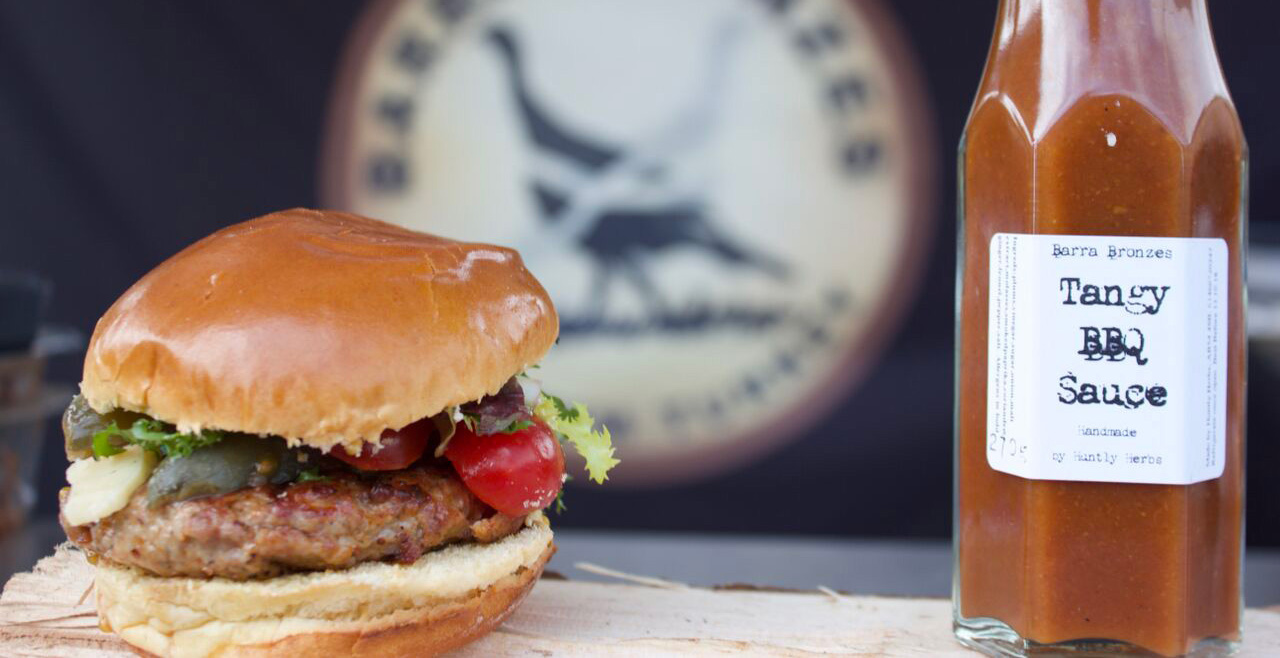 The 'Ultimate' Barra Bronze Burger Free Range Turkey Barra Bronzes