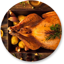 barra bronzes cooked turkey image